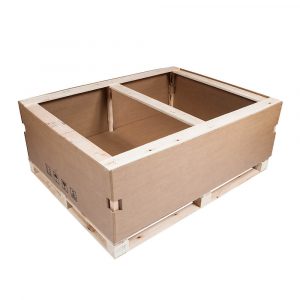 Caixa de papelão paletizada