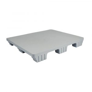 Pallet 1000×1200 com 9 pés produzido em EPS e revestido com PS
