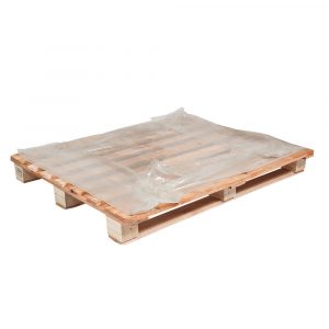 Pallet com bandeija plastica